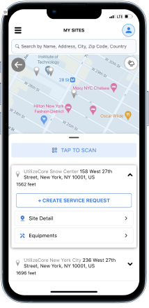 Submit and track service requests