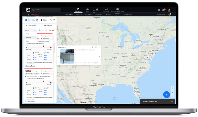 Set up agreements with clients and vendors