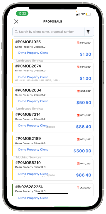 Accept and reject proposals in real time