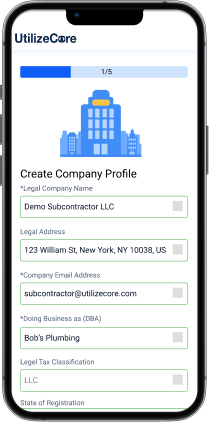 Build your company profile