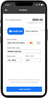 Get paid online or via check