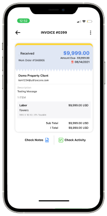 View and pay invoices online.