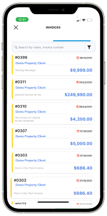 View and pay invoices online.