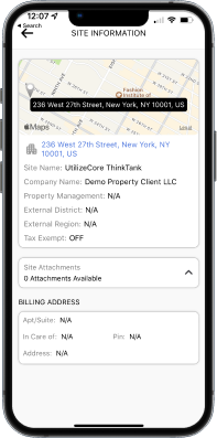 Site and Equipment management